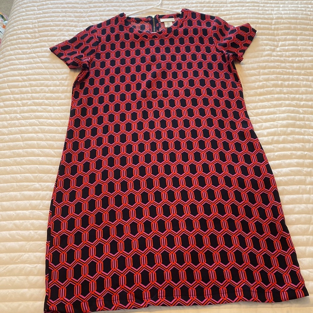 Size 4 Bright Color Shirt Dress